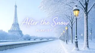 playlist[cafe] 🎄Зима в Париже, рождественский французский джаз🎅🏻 ❄️🎷 Study • Work • Relax🌙