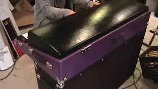 Rhodes Piano Suitcase 1976 Purple Sparkle Tolex