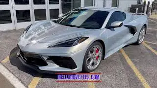 A great short video of the flare in Silver Flare on 2021 C8 Corvette