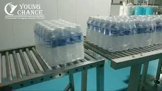 Bottled  Water Spring Mineral Drinking Water Shrink Wrapping Packaging Packing Machine