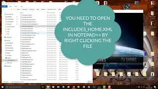 Change Menu Color in the include_home.xml (Aeon Nox 5)