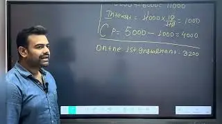 Hire purchase system | Calculation of Cash price - By back method | Calculation of Interest #bcom