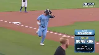 David Schneider's 1st home run of the 2025 Postseason (World Series)