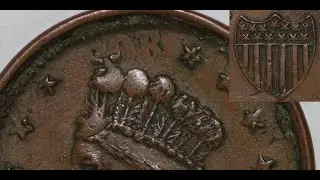 RARE DISCOVERY? 1864 Civil War Token Flip Over Double Struck