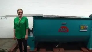 JH Day 45 CU FT Carbon Steel Double Ribbon Mixer Demonstration