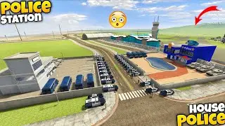 Police station Vs Police House In Indian bike driving 3D Franklin Police Fight Police Wale..😱 #1