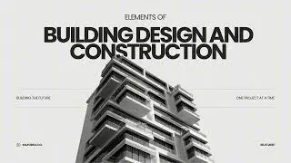 Elements of Building Design and Construction | Summary Podcast