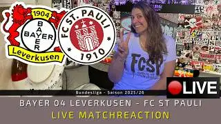 🔴LIVE: Bayer 04 Leverkusen - St Pauli 4:0 | Arbeitsverweigerung auf ganzer Linie!