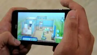 HTC EVO 3D &times; The Sims 3 &copy; Mobile01