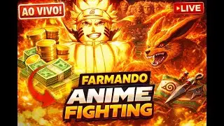 🔥 AO VIVO FARM INSANO PRA A ATUALIZA&Ccedil;&Atilde;O! 💪 | Anime Fighting Simulator