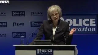 Theresa May Cuts Police Funding