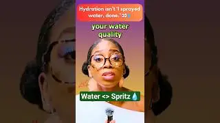 Hydration &ne; Just Spray Water 💧 Let&rsquo;s Be Serious.