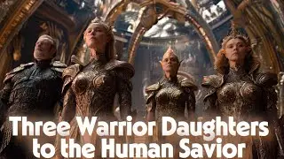 The Alien Mother Entrusted Her Three Warrior Daughters to the Human Savior | Sci-Fi | HFY