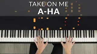 Take On Me - A-ha | Tutorial of my Piano Cover