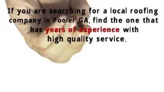 Local Roofing Pooler GA | 1-(912)-920-4147