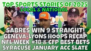 Biggest sports headlines from 2025, NFL Week 18 picks .::. FL1 Sports Podcast 12/30/25