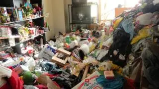 Hoarder house turned into a beautiful home. Before and After