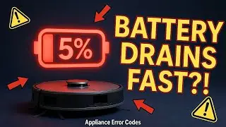 Robot Vacuum Battery Drains Fast? 😱 Causes & Easy Fixes