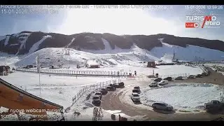 TIMELAPSE Stazione SCI CAMPO FELICE 15-01-2026. Webcam BAR RISTORANTE B&B OLIMPIA e TURISMOMETEO.it