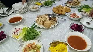 روتين جمعتنا رحنا بيت اخت ابو امين اتجمعنا بيت العامر