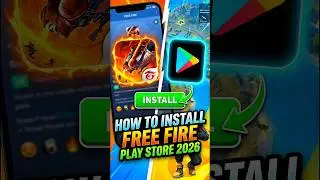 Install Free Fire From Play Store 2026 🤙👑 #lyricvideo