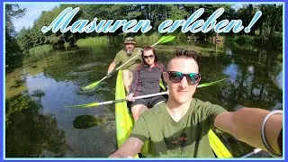 Masuren erleben - Mit dem Kanu auf der Kruttinna/Krutynia unterwegs.