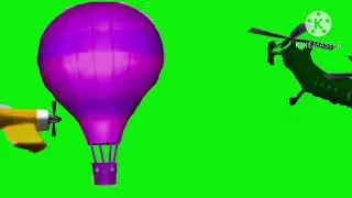 Lots of aircraft flying by green screen 2024 remake my version