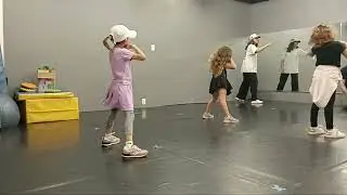 Tiya Thompson 5 Redding ca 2025 at Cal Dance Co.  Christmas show rehearsal. Coach Eddie 