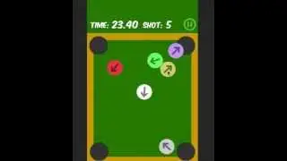 iPhone・Android無料ゲームアプリ「スピードビリヤード(Speed Billiards)」