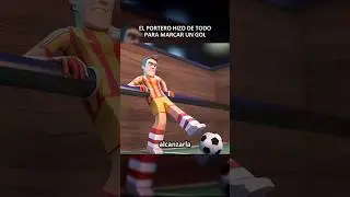 El portero hizo de todo para marcar un gol #peliculas #resumen
