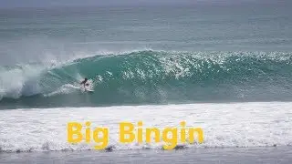 Surfing Bali Big Bingin