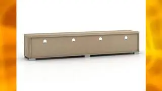2 Drawer Entertainment Tv Unit / stand/ cabinet - Light Oak