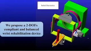 Balanced and Compliant Wrist Rehab Device