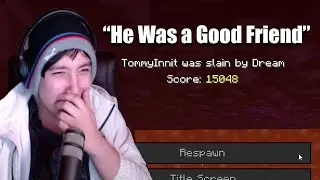 Quackity's Reaction on Tommy's Death on DreamSMP