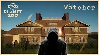 I built the The Watcher House in a video game ! Planet Zoo #thewatcher
