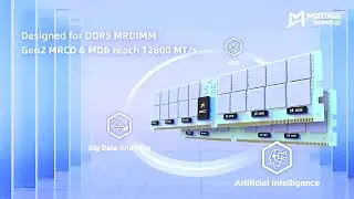 Montage Technology Unveils 2nd Generation MRCD and MDB Chipsets, Designed For Fueling Performance Of
