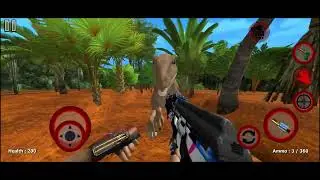 Dinosaur bloody lsland - ATIRANDO NOS DINOSSAUROS