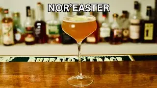 Nor'easter, a winner of a winter cocktail.