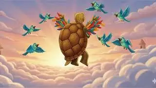 &ldquo;THE GREEDY TORTOISE AND THE FEAST IN THE CLOUDS &rdquo;
