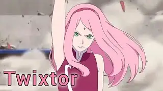 Sakura Haruno long hair Twixtor / Anime Twixtor clips with cc or without cc 