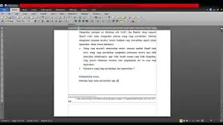 Membuat No Halaman pada MS.Office