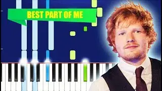 Ed Sheeran - Best Part Of Me (feat. YEBBA) (Piano Tutorial) By MUSICHELP