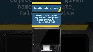 Mastering Python's hasattr() Function #absfunction #javascript #pythonforeverybody #excelformula
