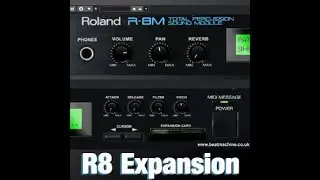 Roland R8M Expanded VST Drum Rack