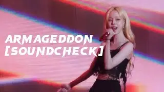 [4K] 240720 SOUNDCHECK 에스파 윈터 Armageddon 직캠 aespa WINTER FANCAM focus SYNK PARALLEL LINE Singapore