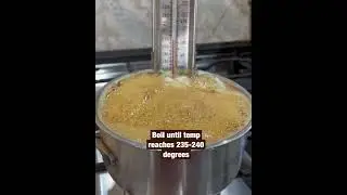 Maple Syrup Candy in Snow