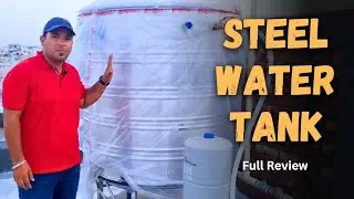 Steel water tank price and full review | Steel water tank | Plumber work