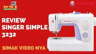 REVIEW MESIN JAHIT PORTABLE SINGER SIMPLE 3232 @mesinjahitportablesinger