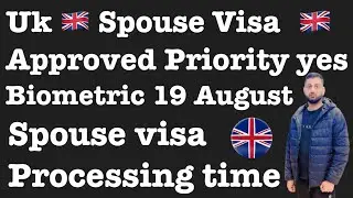 Uk 🇬🇧 Spouse Visa Processing Time - Spouse Visa approved Bio Date 19 #waqashussain7373 #ukvisa
