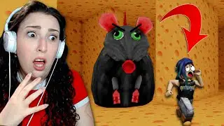 I Was *CHASED* By A GIANT RAT!! | Roblox Cheese Escape